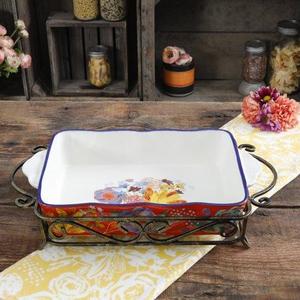The Pioneer Woman Spring 14.5-Inch Baker with Rack