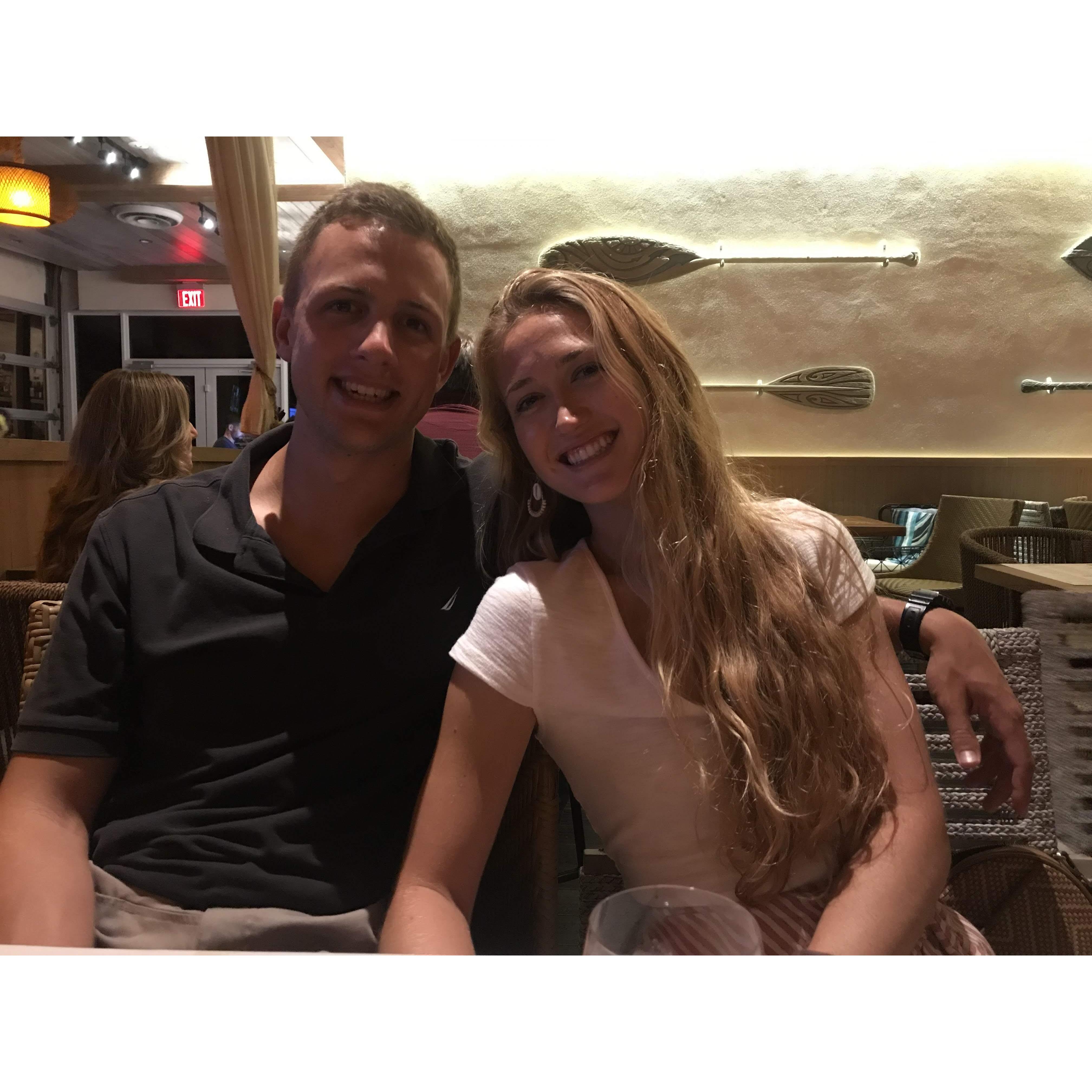 Dinner in Fort Lauderdale :)