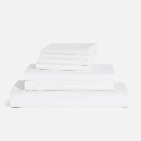 Classic Hardcore Sheet Bundle in White (Percale)