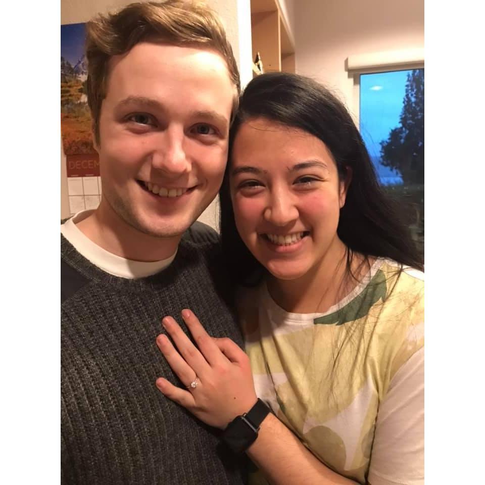 Shortly after the proposal.