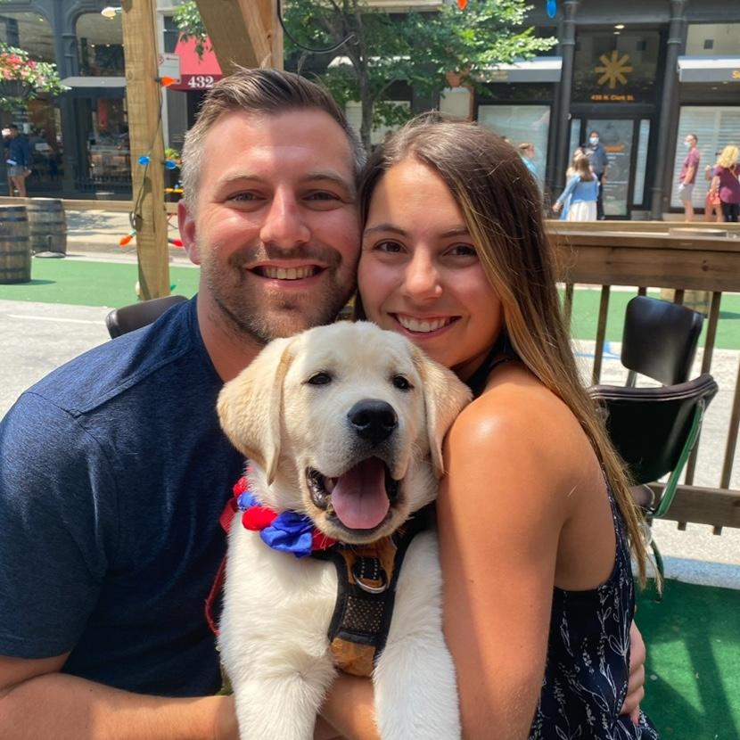 Enjoying our first Chicago summer with Zeke