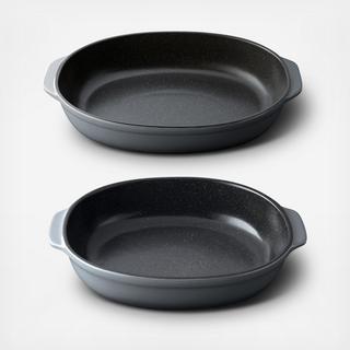 Gem 2-Piece Stoneware Baker Set