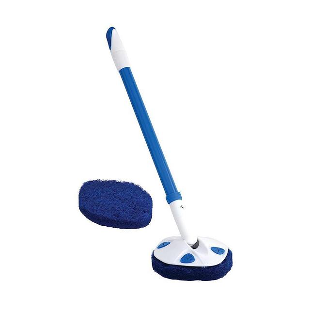 Clorox Extendable Tub and Tile Scrubber with Extra Pad