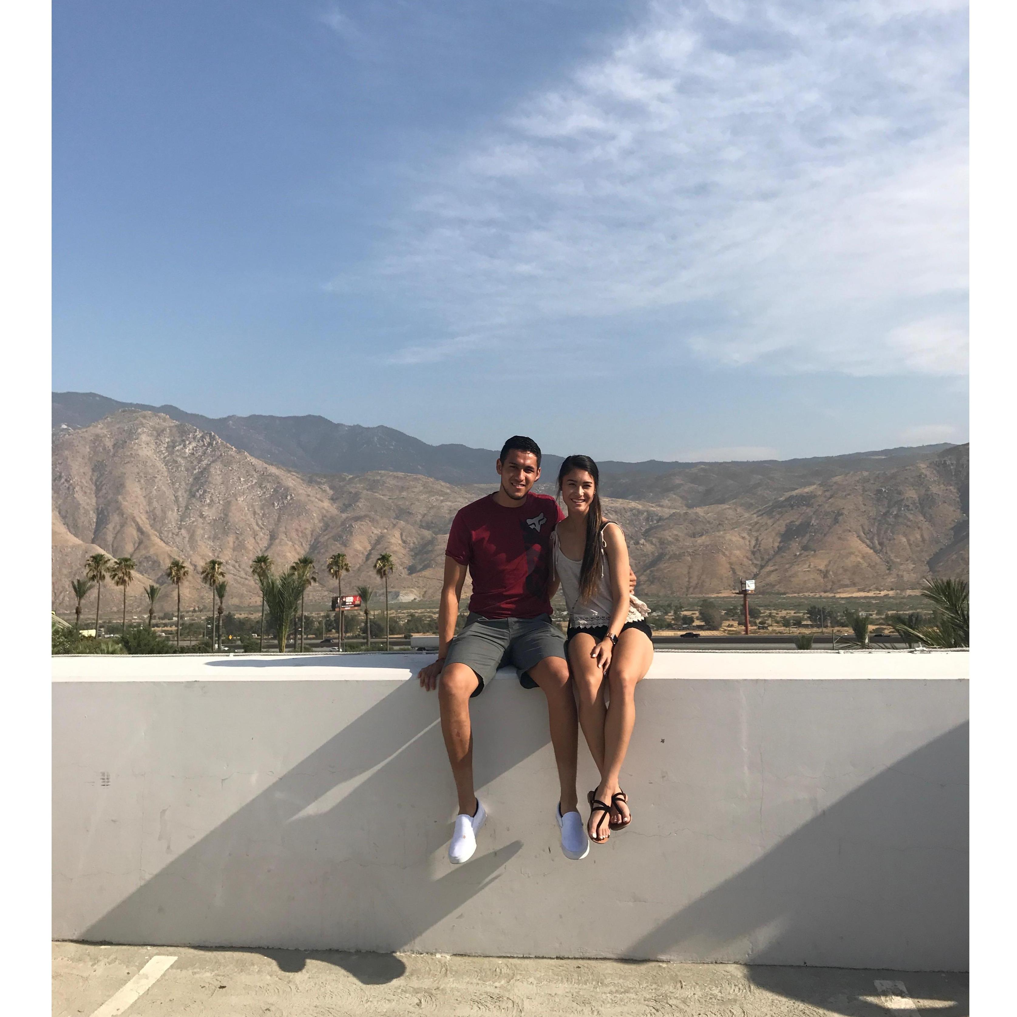 The first time Richard visited California, 7.8.2017