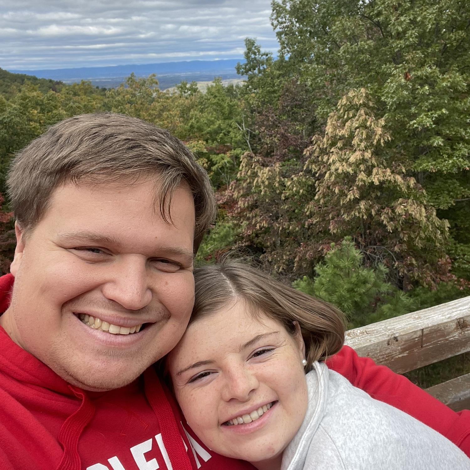 Fall 2023: During John’s fall break, Sydney surprised him with a trip to the mountains!