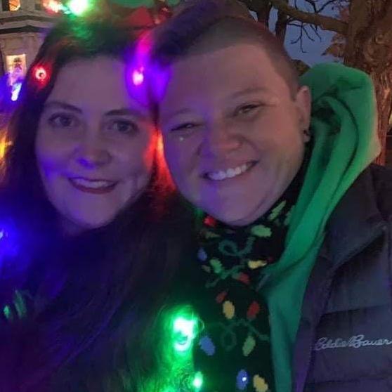 At the Galesburg Holly Days parade [Dec 2021]