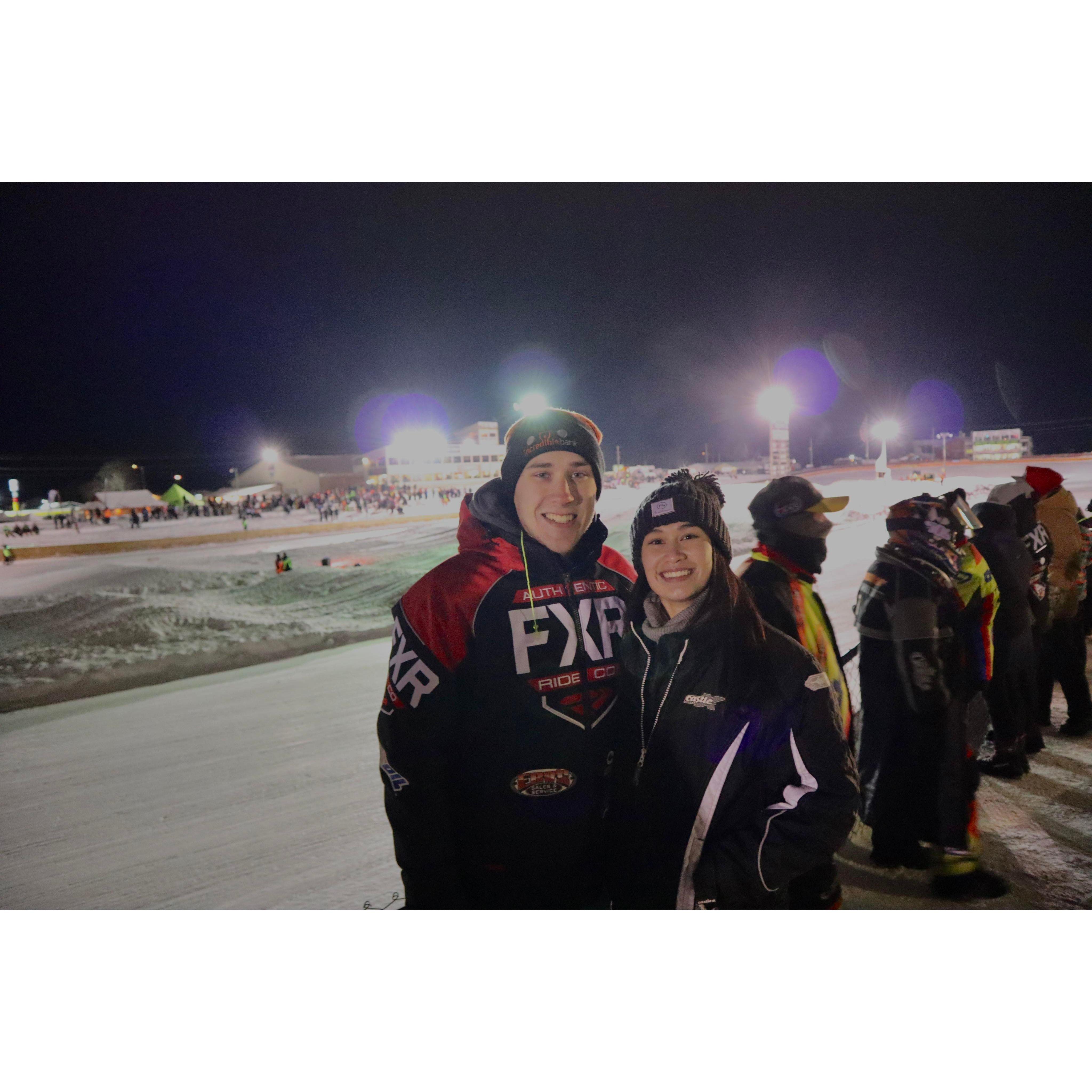 Nick's last Eagle River Race - January 2020