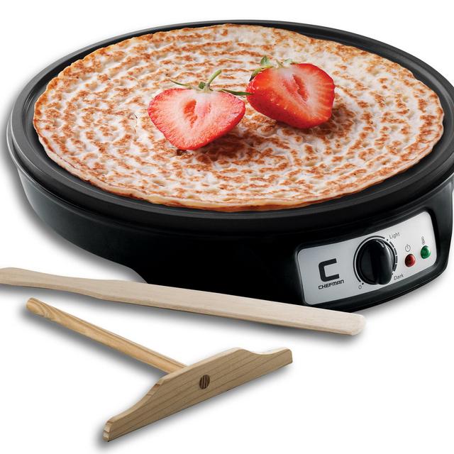 Chefman - Electric Crepe Maker & Griddle