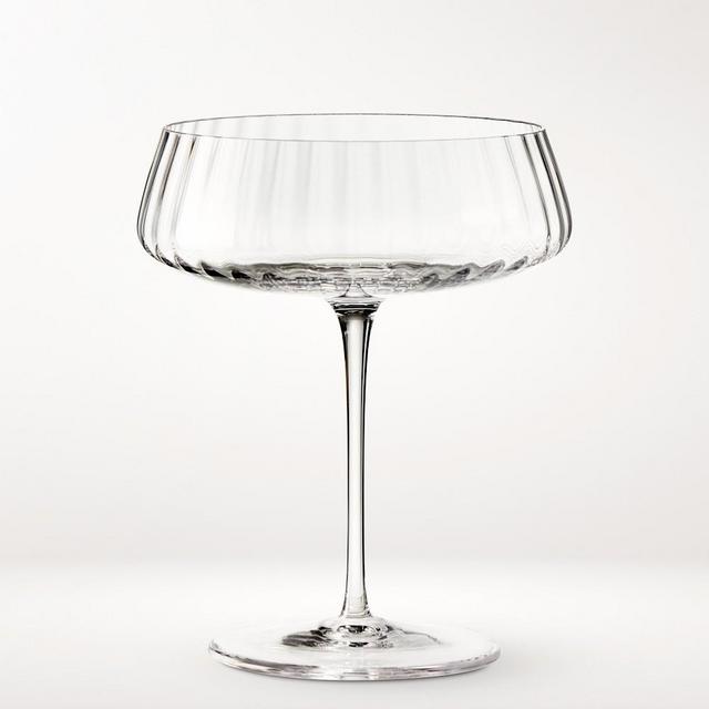 Williams Sonoma Reserve Optic Coupe Glasses, Set of 4
