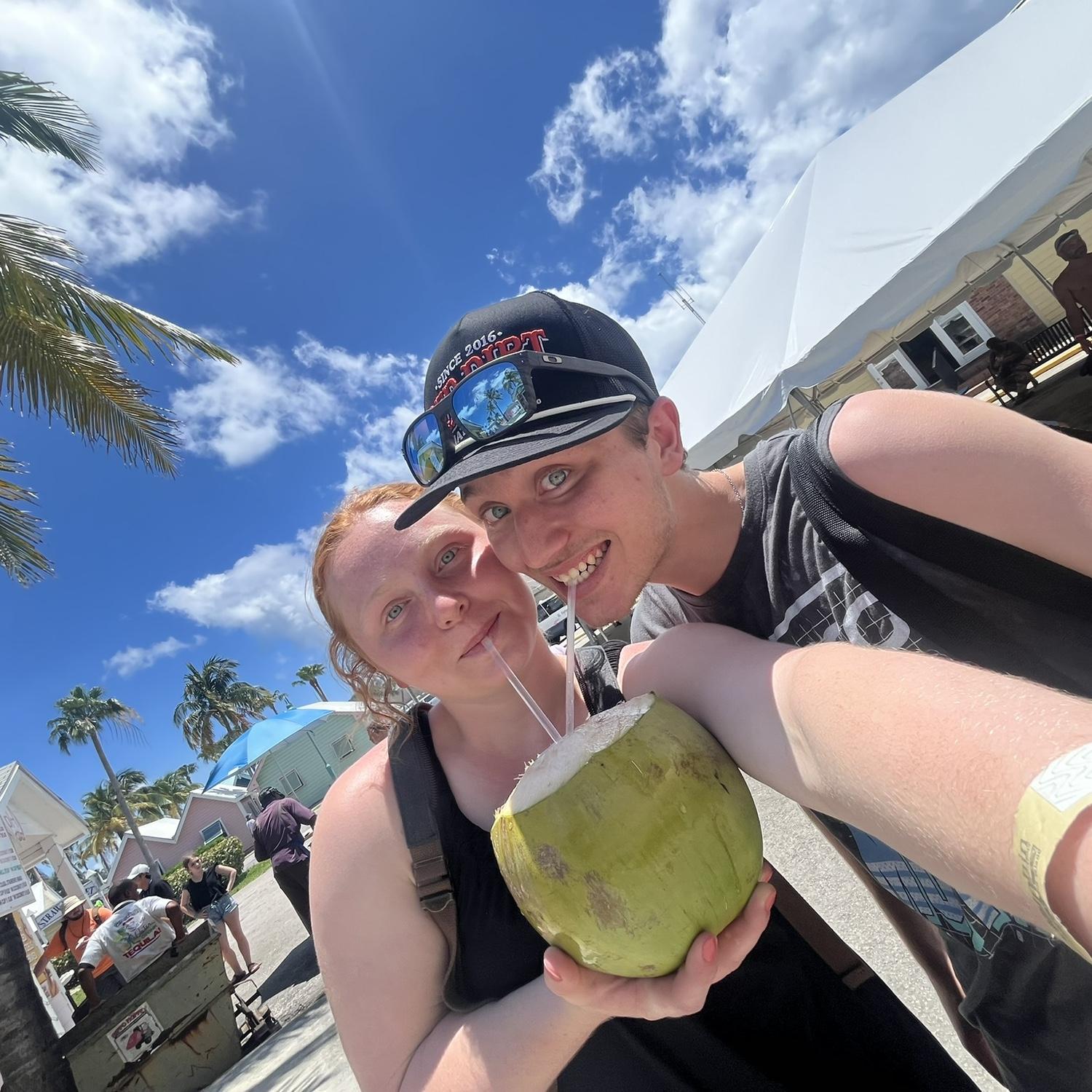 May 21, 2024: crusin’ on our first vacation together.
