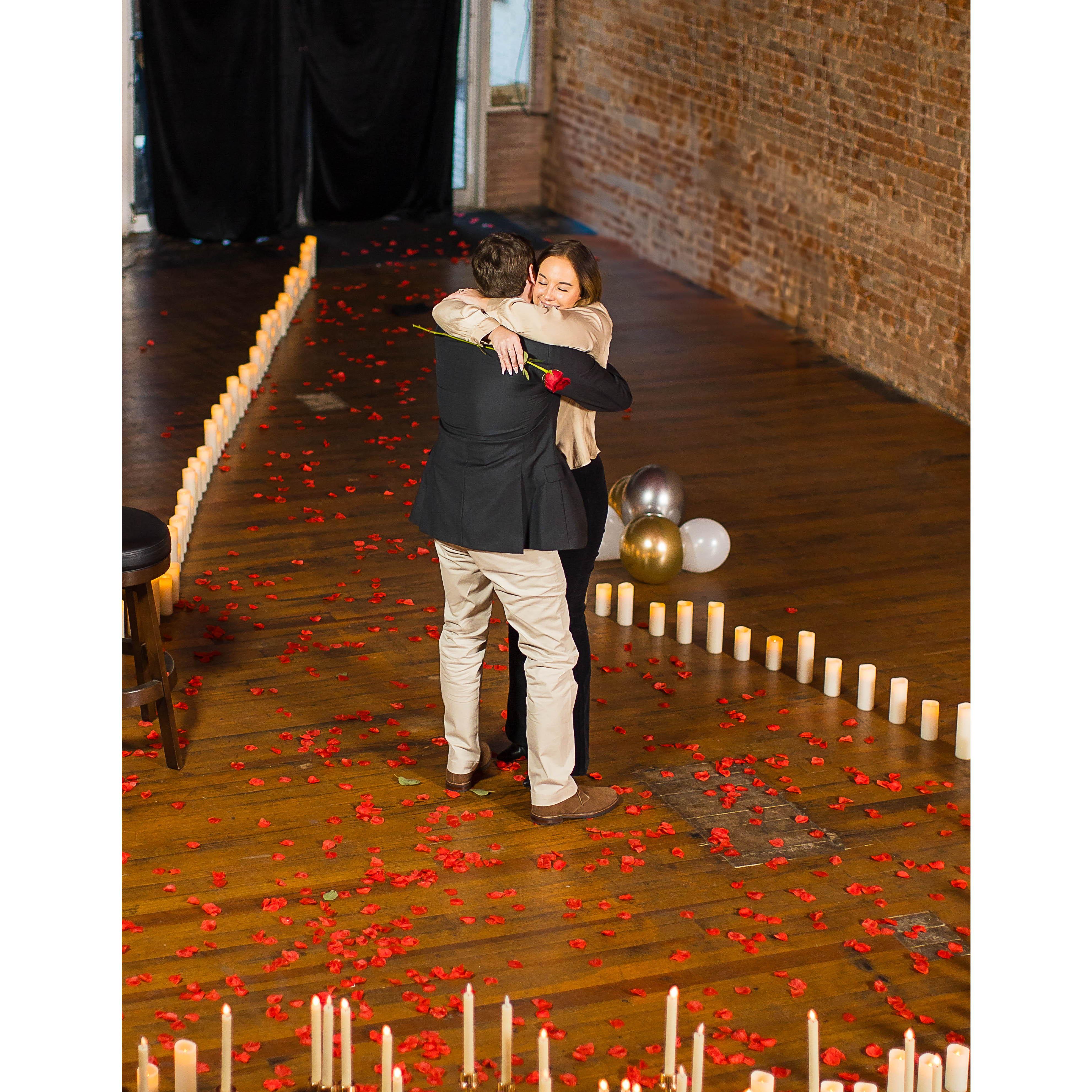 Taylor Dickinson and Will White's Wedding site