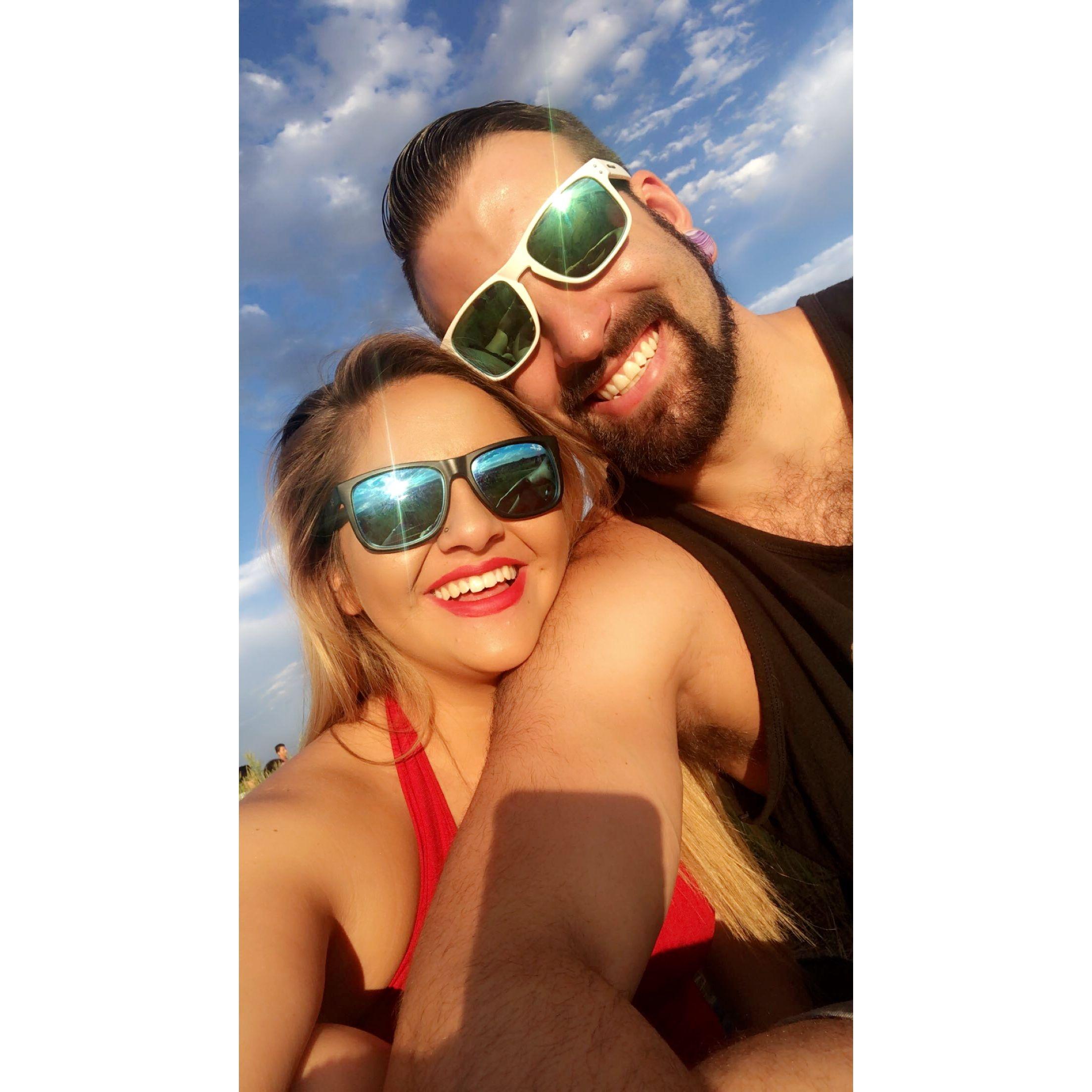 Our first 4th of July (Ravyns 2nd favorite holiday) together 