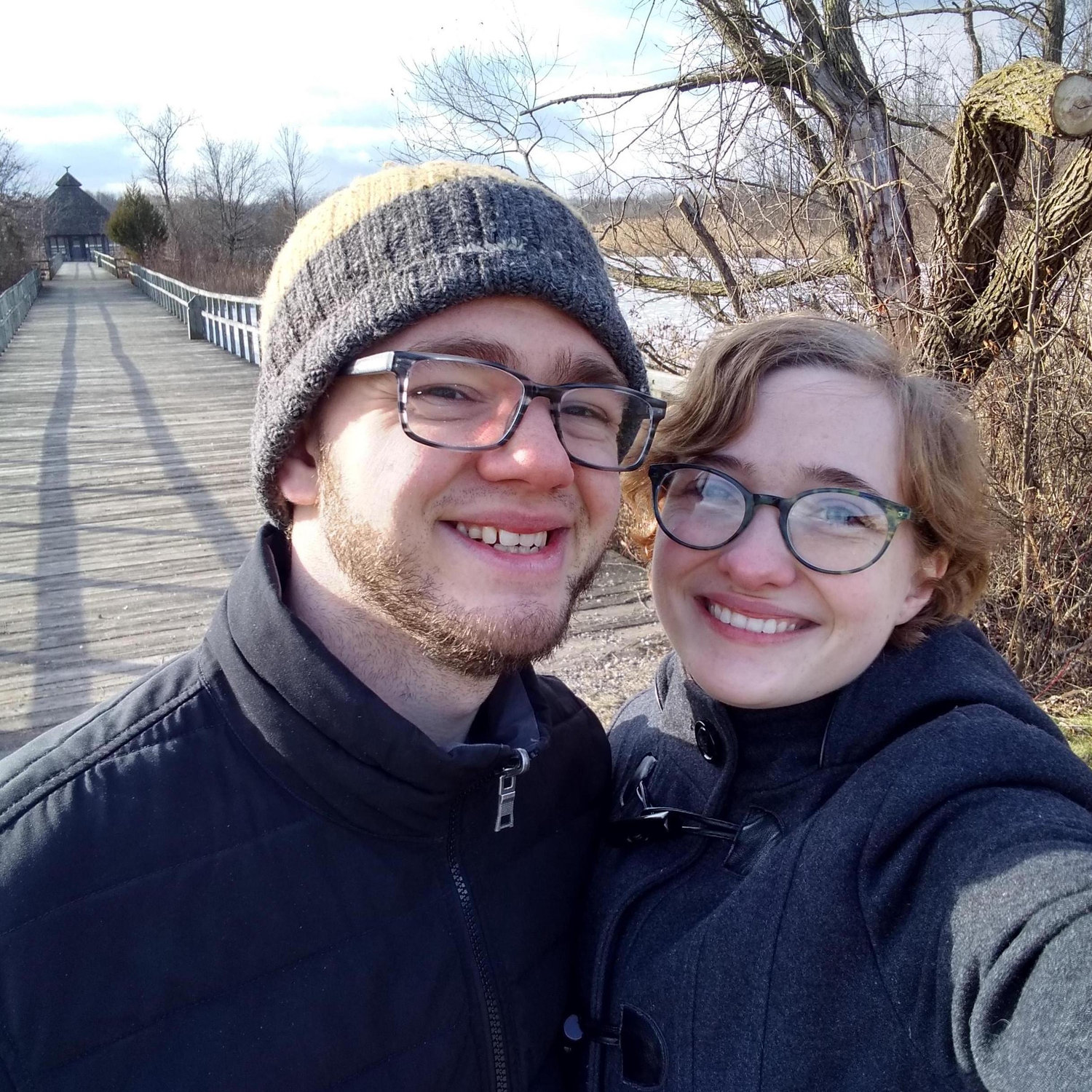 12.15.2019 - Belleville, MI
Enjoying a chilly walk at the Crosswinds Marsh, one of our favorite local trails!