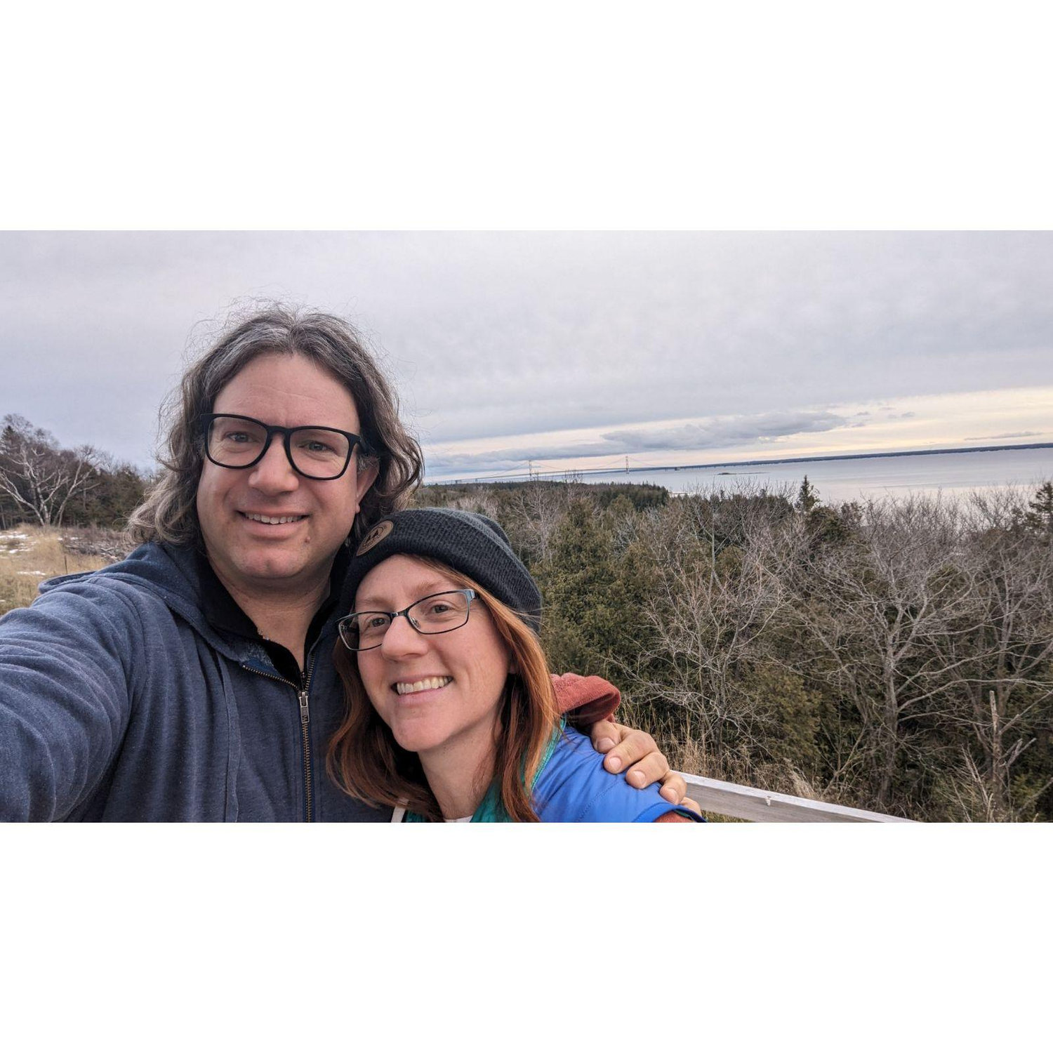 The U.P., Michigan. On our way to visit Jenna and Nate in Traverse City!