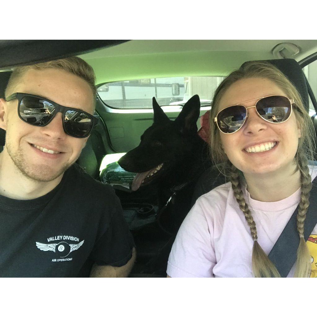 Summer of 2020, we got our baby Saber!