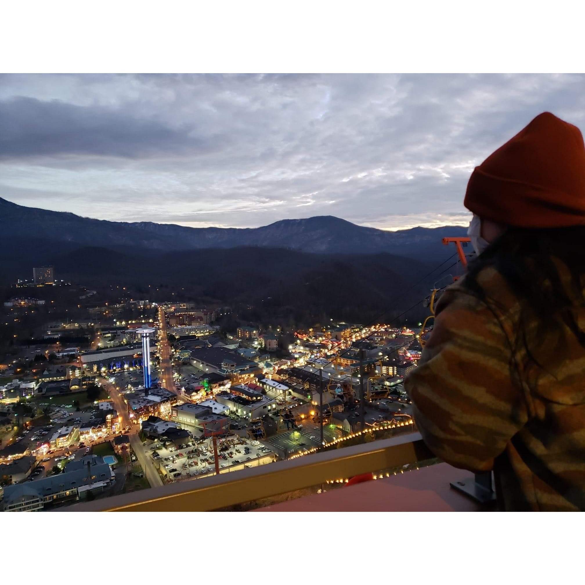 On our December trip to Gatlinburg