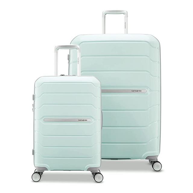 Samsonite Freeform Hardside Expandable with Double Spinner Wheels, Mint Green, 2-Piece Set (21/28)