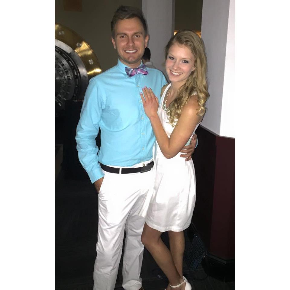 He survive a couple sorority dances with me..