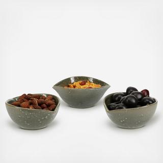 Quantum Reactive Spouted Dip Bowl, Set of 8