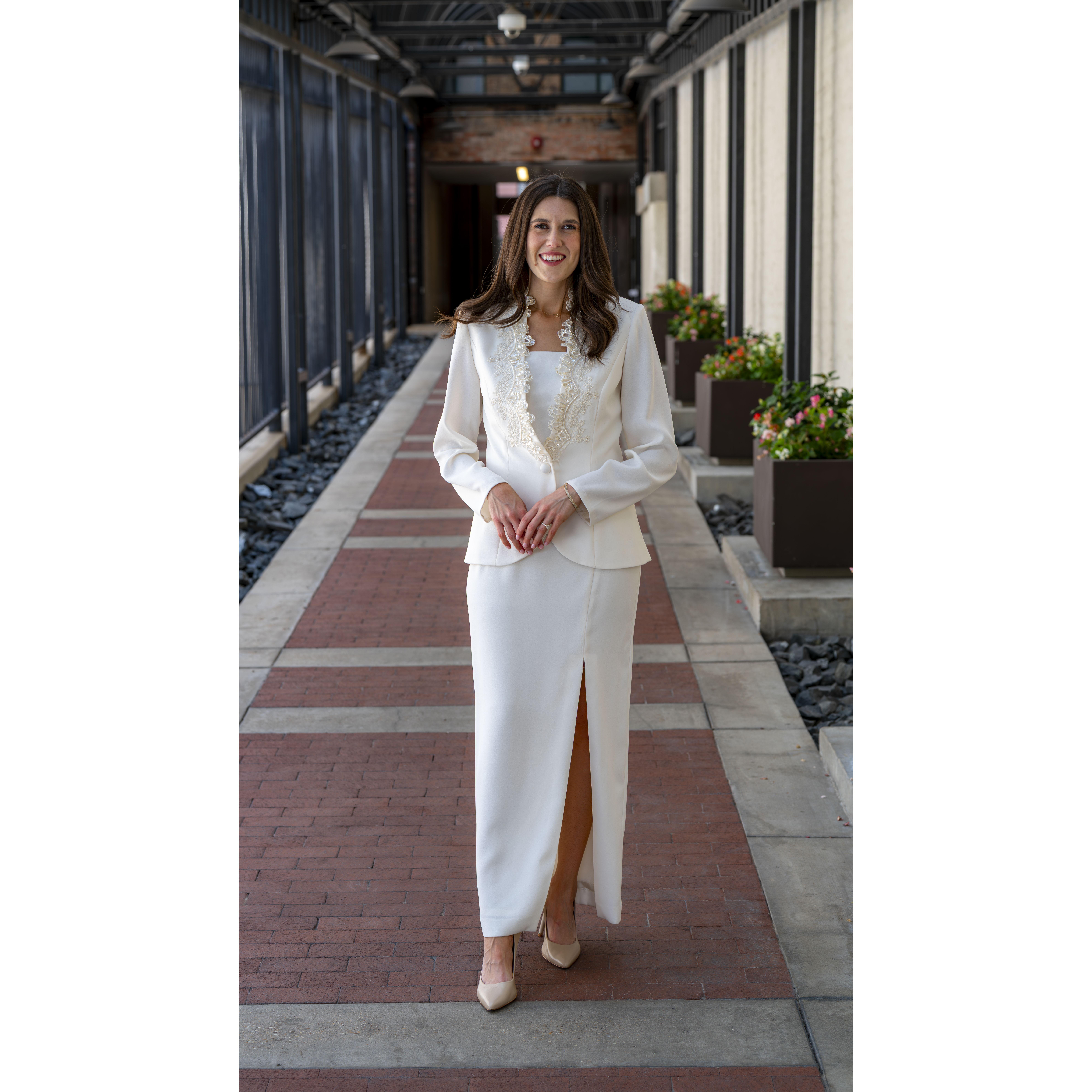 Truly honored to wear my mom's wedding dress!