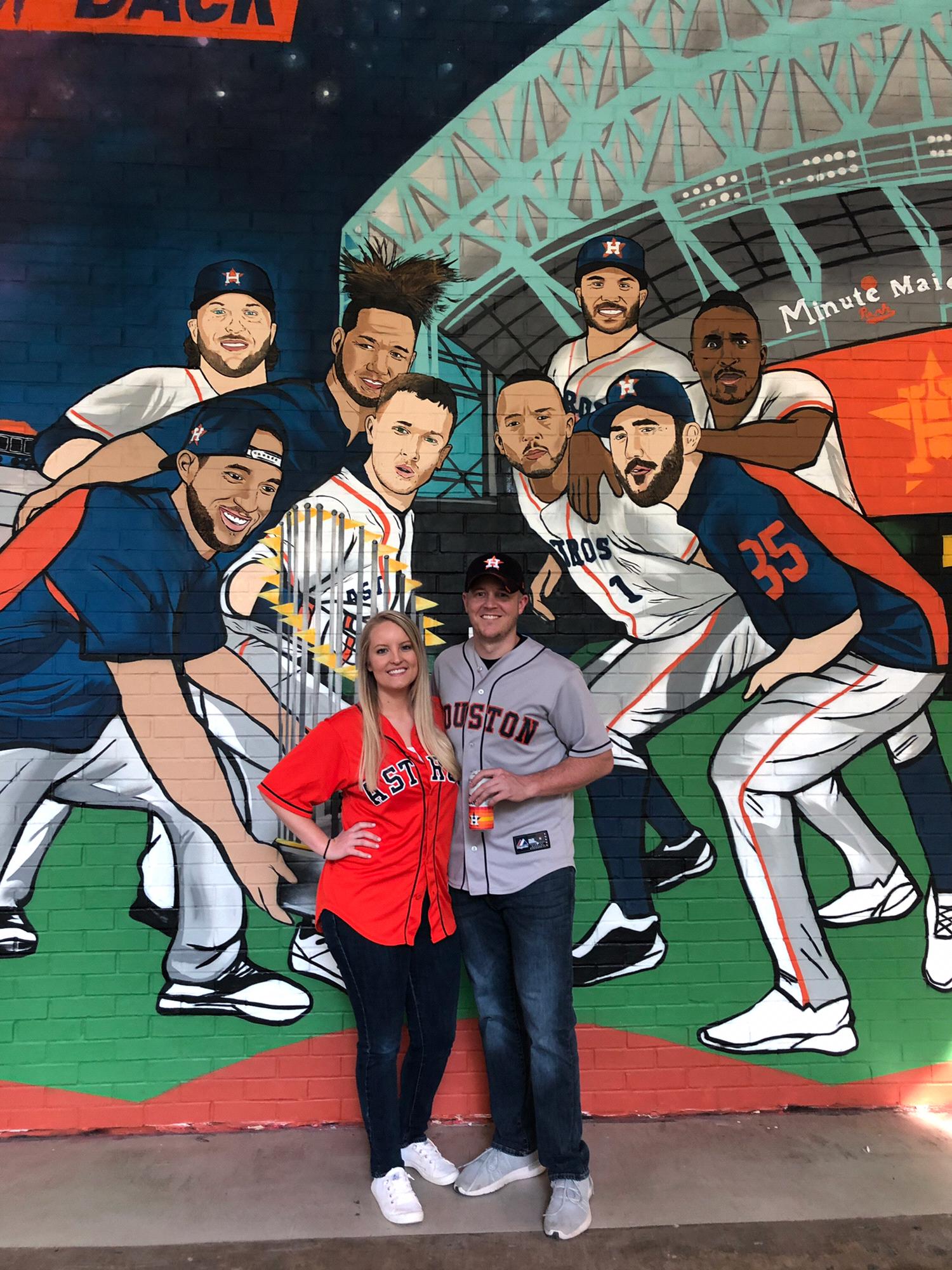 One of our many Astros dates!