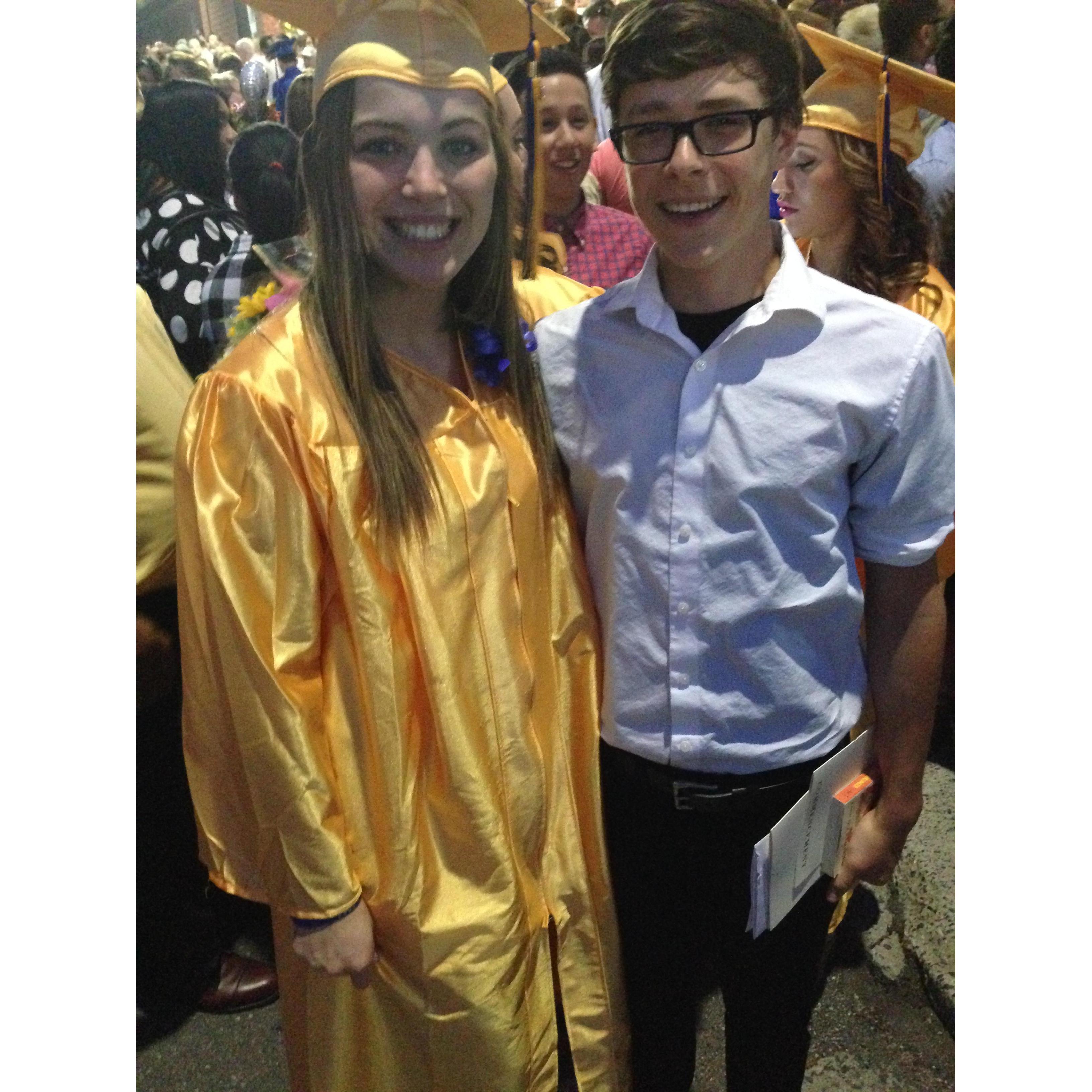Elizabeth's high school graduation!