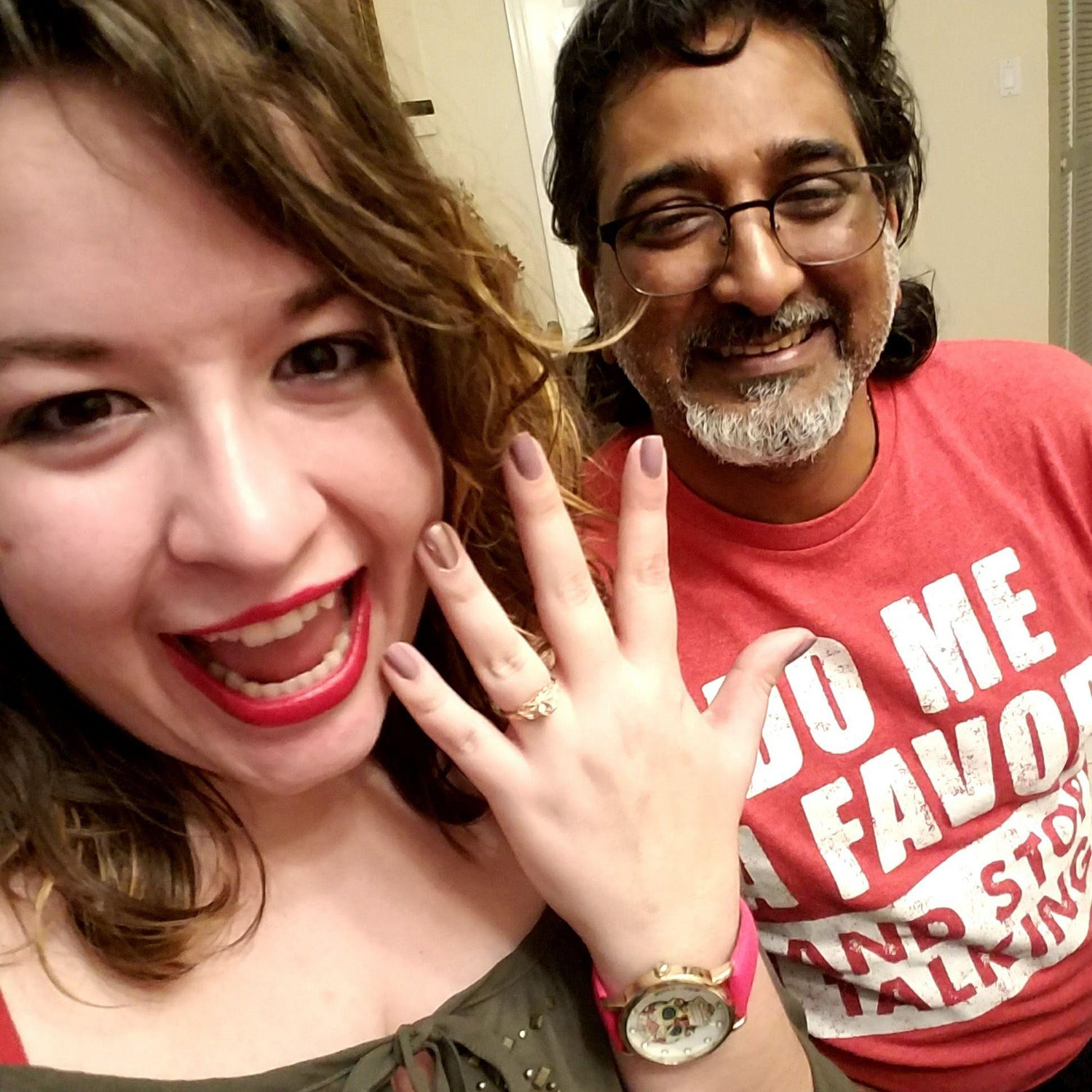 We are Engaged!! December 3, 2017.