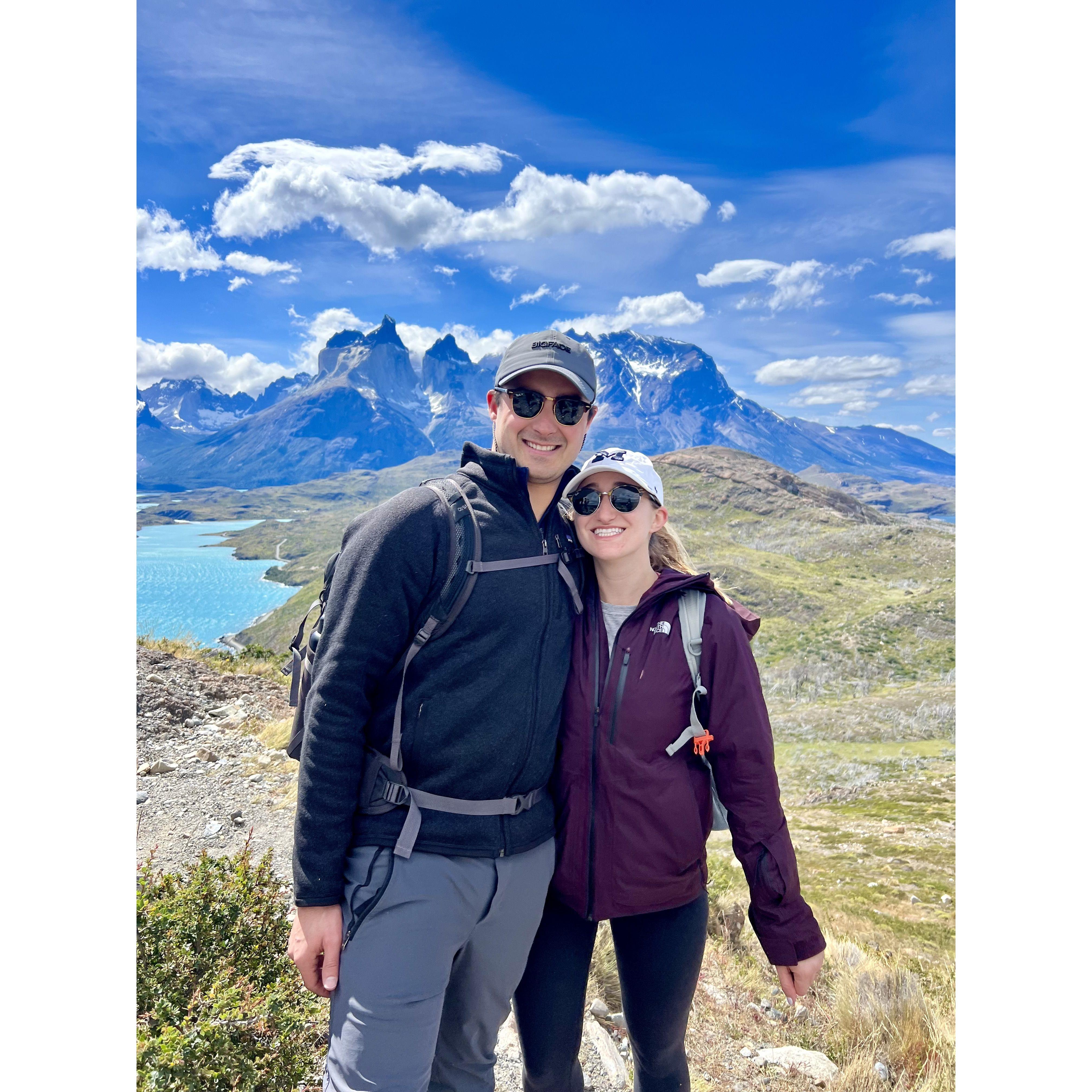 Hiking through Patagonia in January 2024