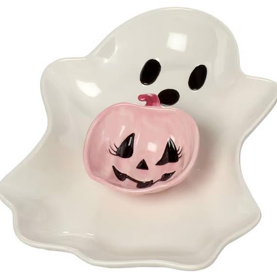 Home Essentials Ghost Chip N’ Dip Bowl Set - Boscov's