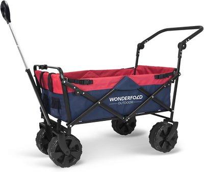 Wonderfold Utility Outdoor Beach Tires Dog & Cat Wagon