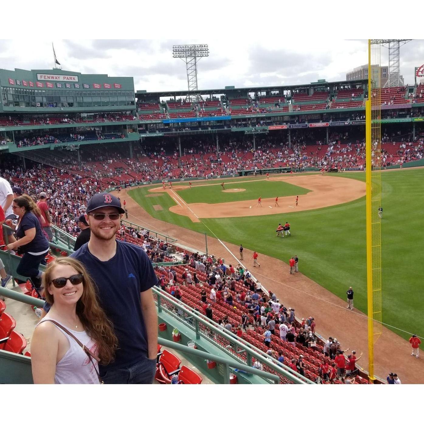 My first Sox game