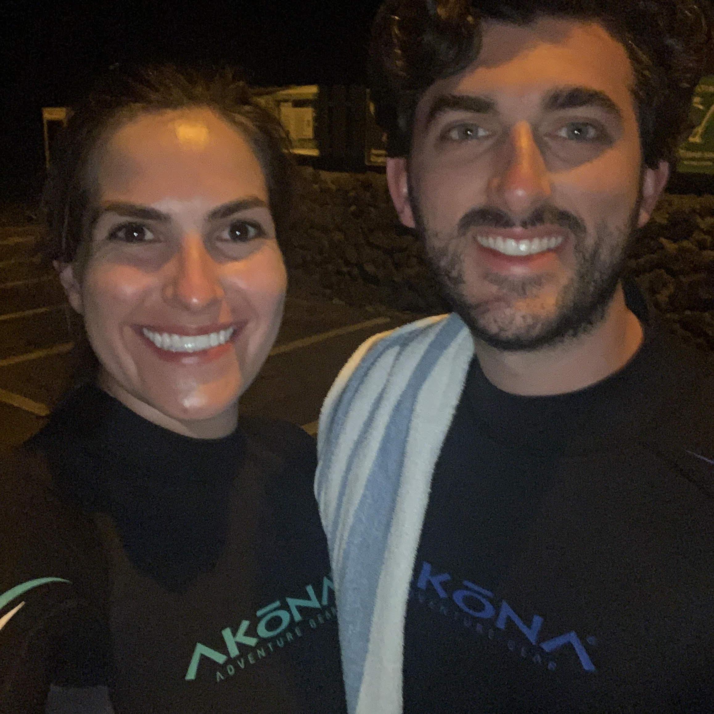 Late night manta snorkel Feb. '22