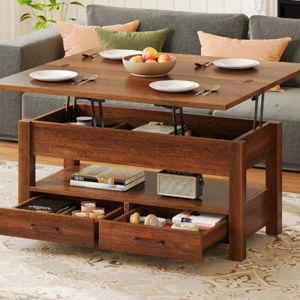 17 Stories Grijalva Lift Top Coffee Table with Hidden Storage, Multi-Function Coffee Table for Living Room & Reviews | Wayfair