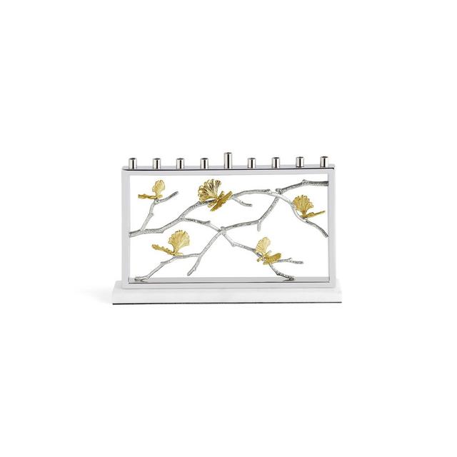 Michael Aram Butterfly Ginkgo Luxe Menorah