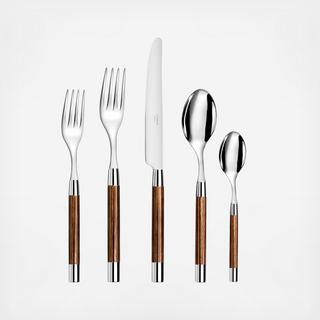 Conty Wood 5-Piece Flatware Set, Service for 1