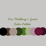 Wedding Palette