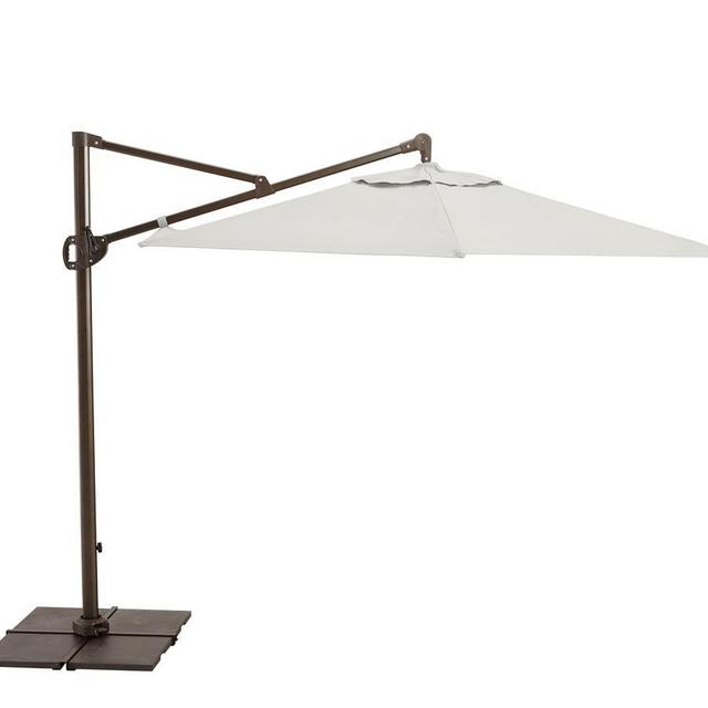 Aluminum Cantilever Umbrella – Premium Sunbrella® Natural