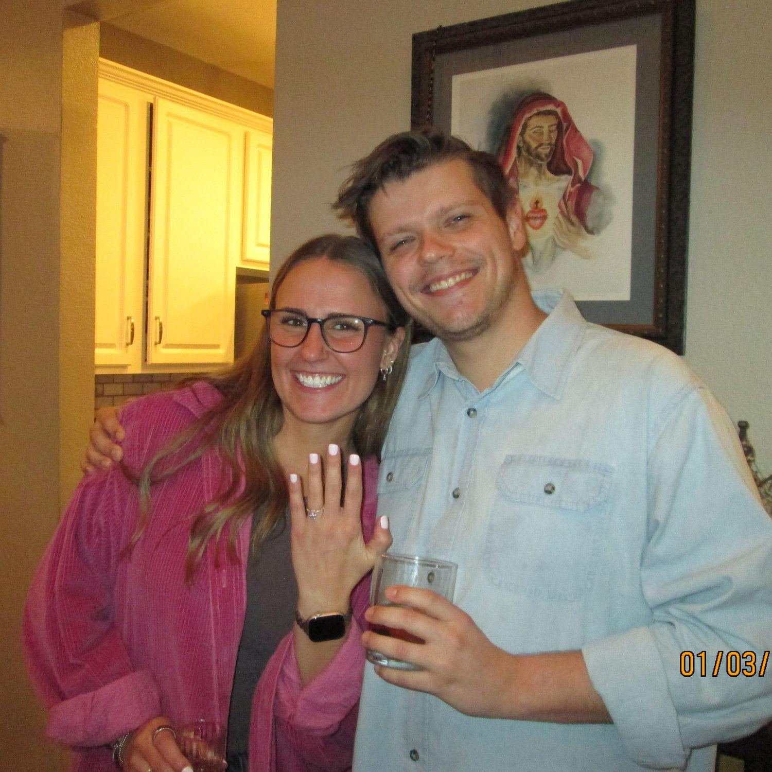 engagement party with all of our family and friends!