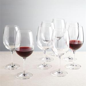 Viv All Purpose Big Wine Glasses, Set of 8