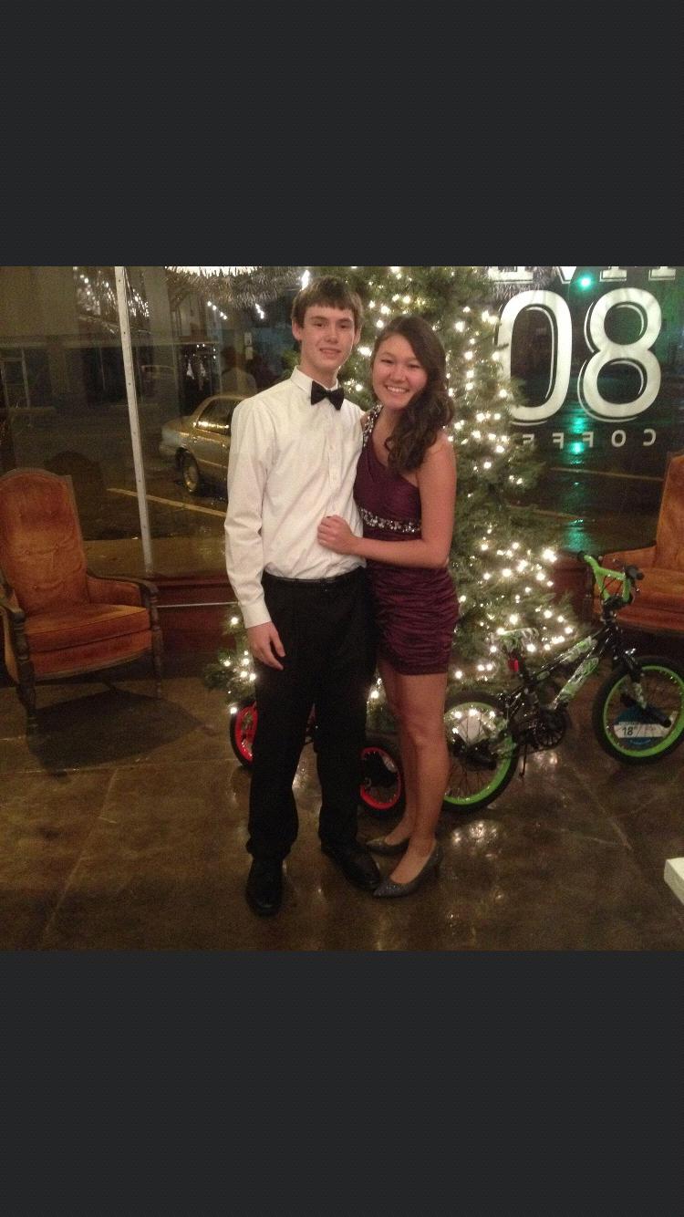 First picture together! Winter Ball 2013