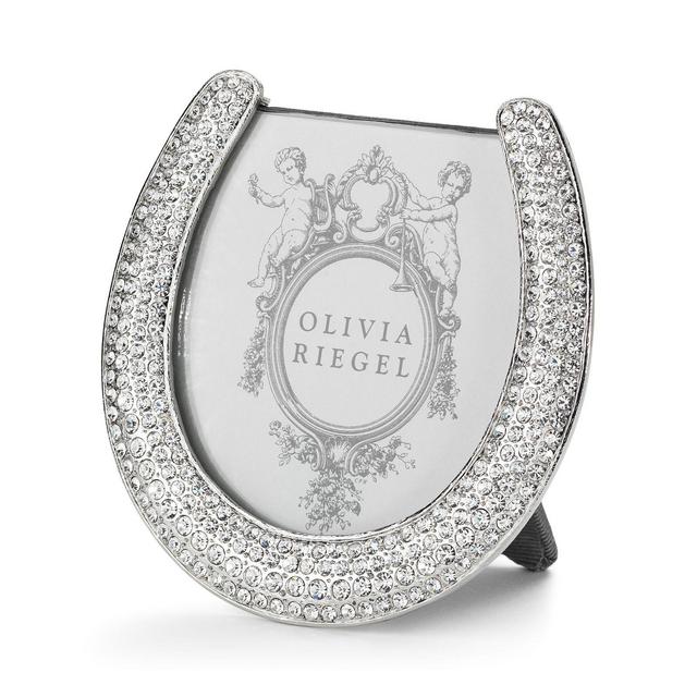 Olivia Riegel Crystal Horseshoe Frame, 3.5" x 3.5"