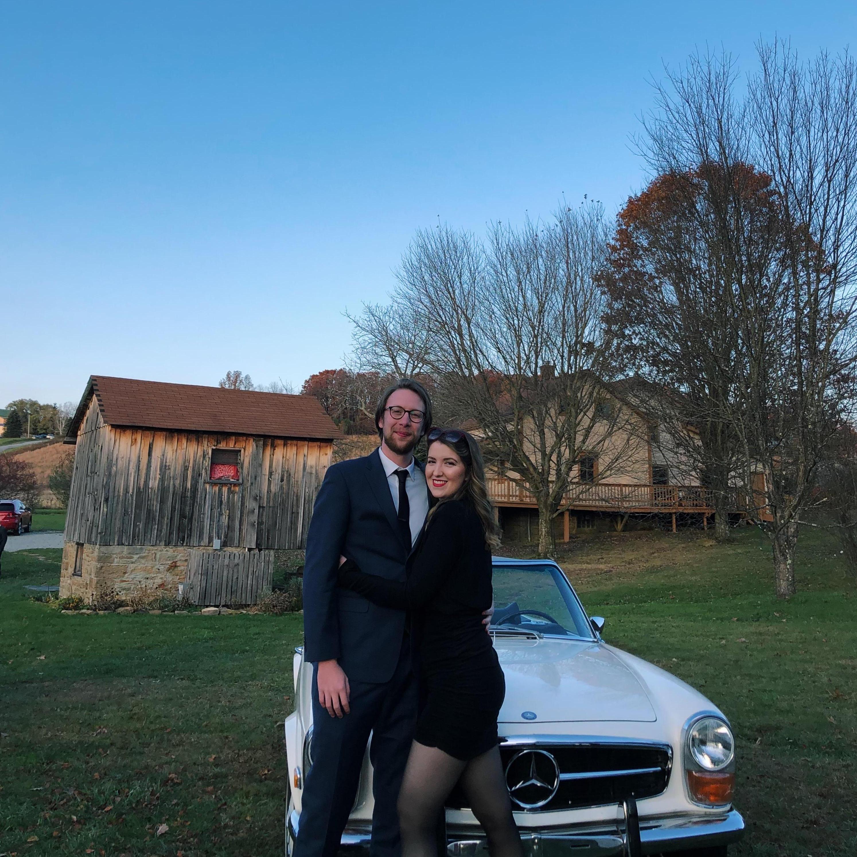 At a wedding!
