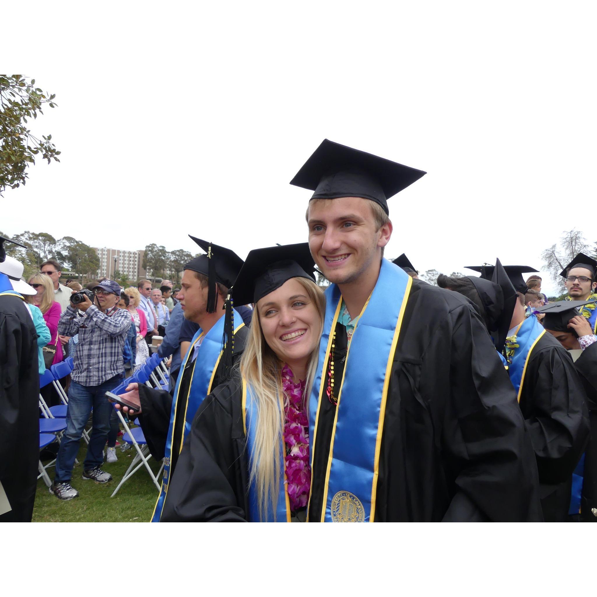 Finishing up our UCSB time in style