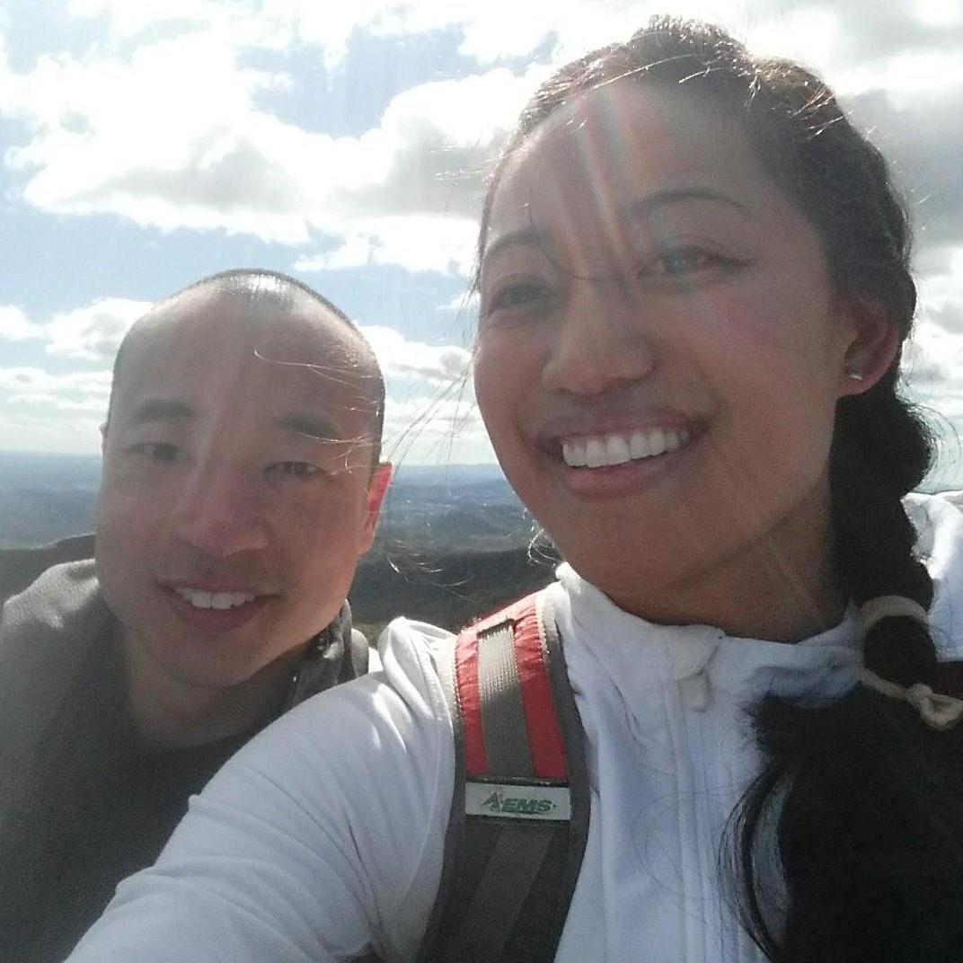 HIking through Shenandoah