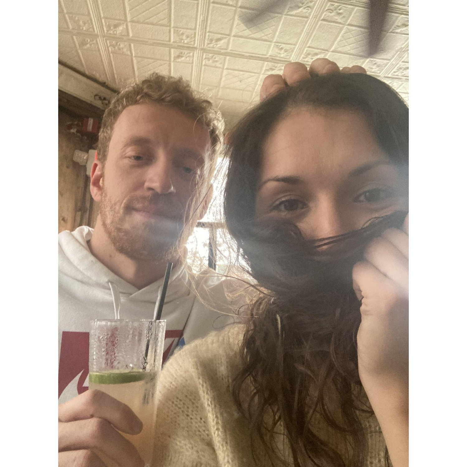 New Years Day! Our first date as a couple