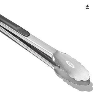 OXO Good Grips 12-Inch Stainless-Steel Locking Tongs