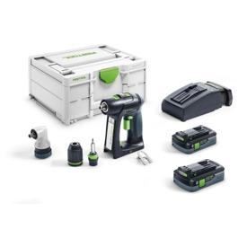 Festool 576444 C 18 Cordless Drill 4.0Ah Kit w/ Systainer³