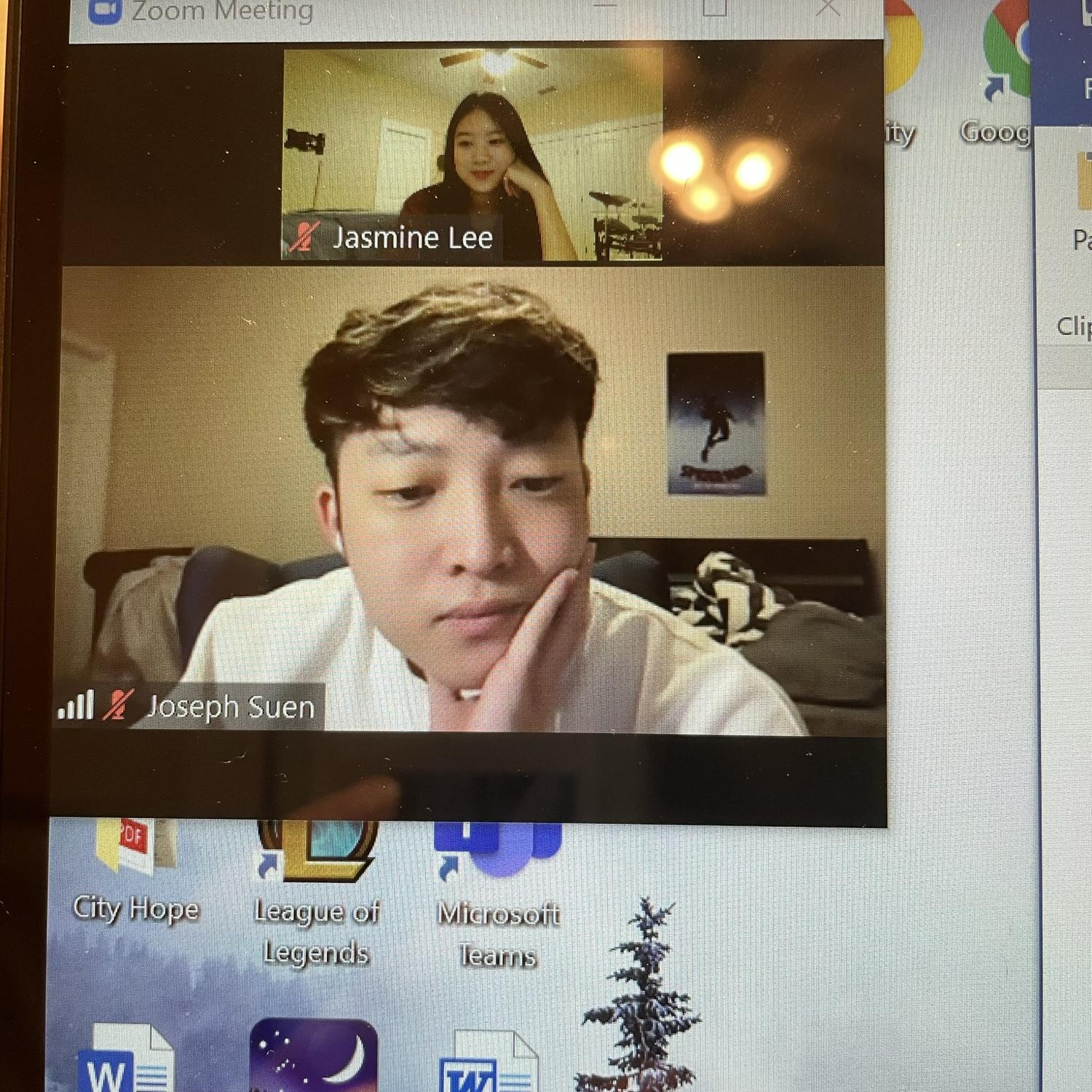 We spent a lot of quality time on zoom!