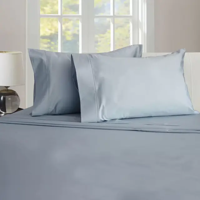 Therapedic® 450-Thread-Count Queen Sheet Set in Blue