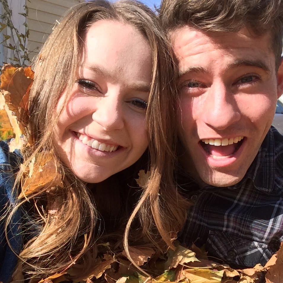 Thus began the adventures of Rachel & Shawn. From jumping in leaf piles (we kicked it up a notch by jumping from the roof of Shawn's house)...